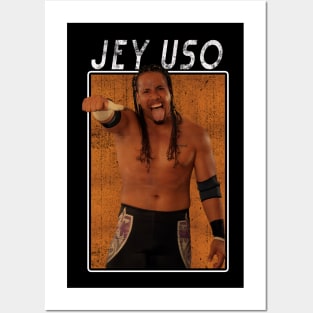 Vintage Wwe Jey Uso Posters and Art
